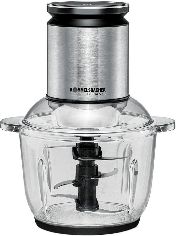 خردکن و مخلوط‌ کن روملزباخر آلمان مدل Rommelsbacher MZ 600 - موتور 600 وات با پارچ شیشه‌ ای 2 لیتری